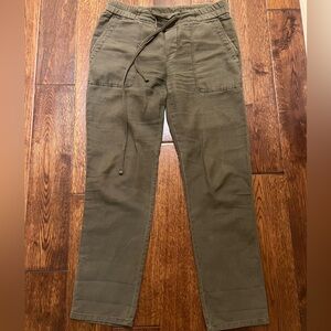James Perse - like new - olive jogger